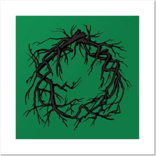 Deadwood Wreath Posters and Art